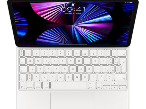 Apple Magic Keyboard per iPad Pro 11" (quarta generazione) e per iPad Air (quinta generation) - Italiano - Bianco