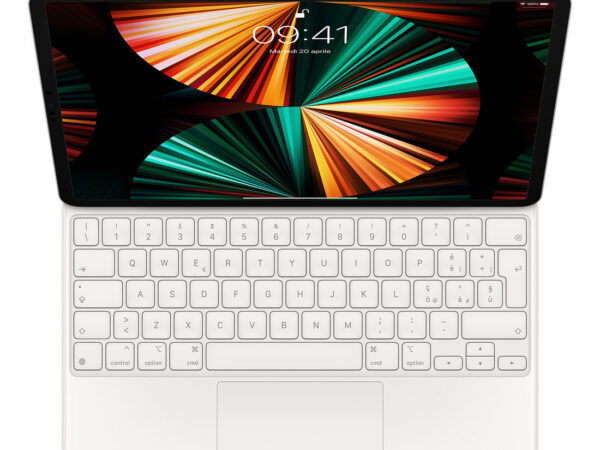 Apple Magic Keyboard per iPad Pro 12.9" (sestagenerazione) - Italiano - Bianco