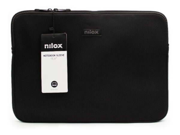 Nilox NXF1501 borsa per laptop 39,6 cm (15.6") Custodia a tasca Nero
