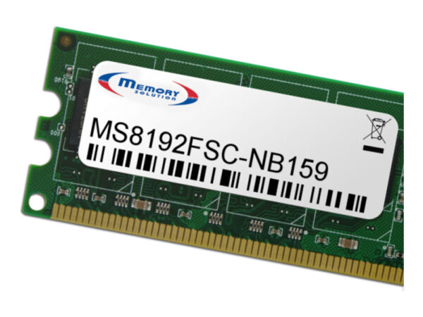 Memory Solution MS8192FSC-NB159 memoria 8 GB 1 x 8 GB