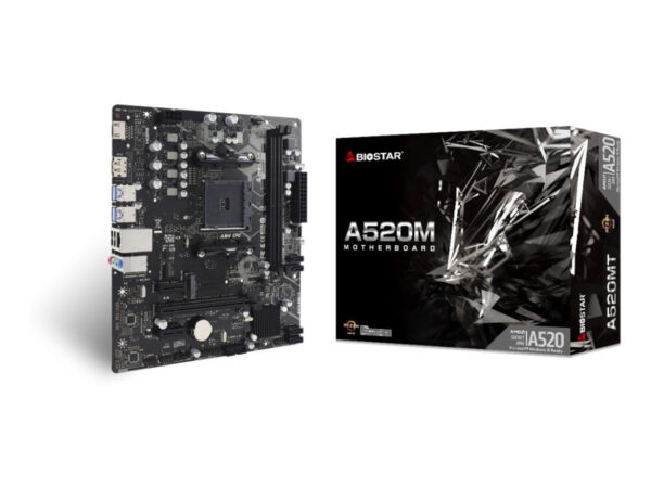 Biostar A520MT scheda madre AMD A520 Socket AM4 micro ATX