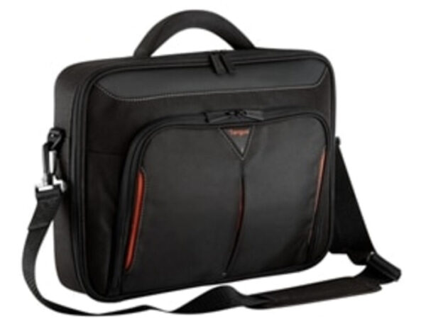 DELL Classic+ borsa per notebook 35,6 cm (14") Valigetta ventiquattrore Nero, Rosso