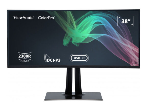 Viewsonic VP3881A Monitor PC 96,5 cm (38") 3840 x 1600 Pixel Quad HD+ LED Nero