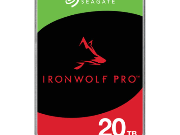 Seagate IronWolf Pro ST20000NT001 disco rigido interno 20 TB 7200 Giri/min 256 MB 3.5"