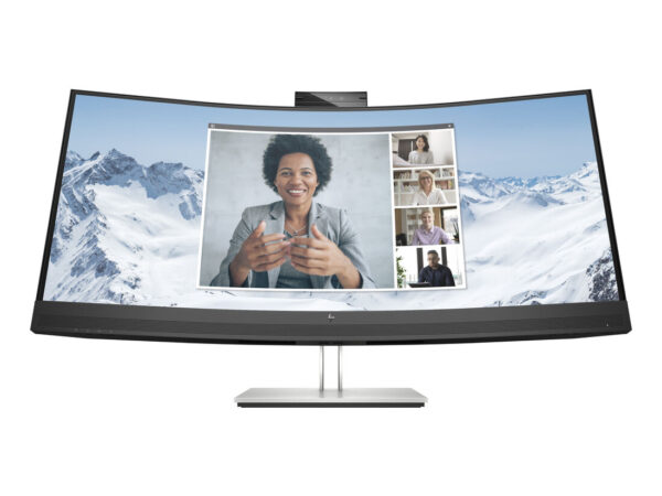 HP Monitor per video conferenze con schermo curvo E34m G4 USB-C WQHD