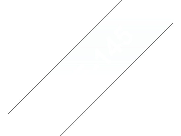 Brother TZE-145 nastro per etichettatrice Bianco su trasparente