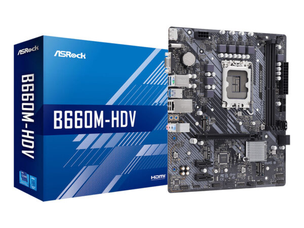 Asrock B660M-HDV Intel B660 LGA 1700 micro ATX