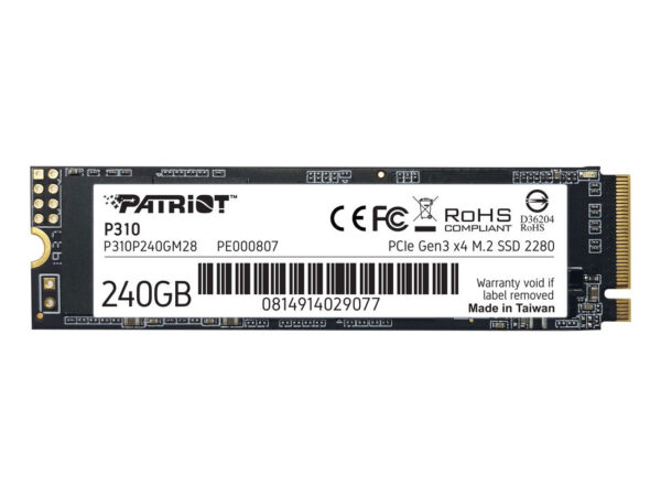 Patriot Memory P310 240 GB M.2 PCI Express 3.0 NVMe