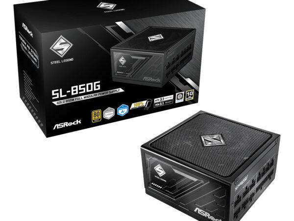 Asrock SL-850G Steel Legend alimentatore per computer 850 W 20+4 pin ATX ATX Nero