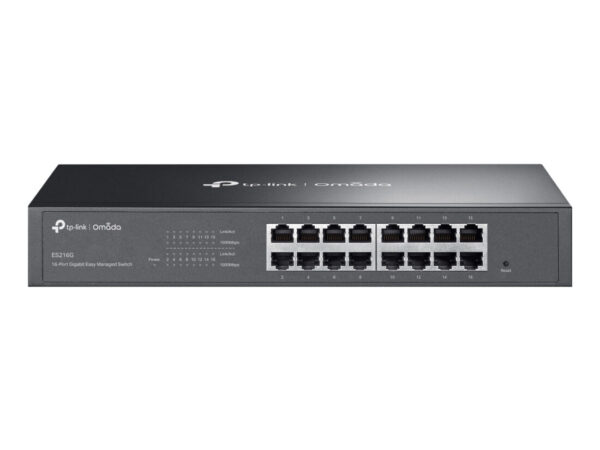 TP-Link Omada ES216G switch di rete Gestito L2 Gigabit Ethernet (10/100/1000) Nero