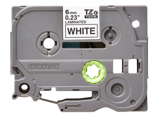 Brother TZe-211 nastro per etichettatrice Nero su bianco