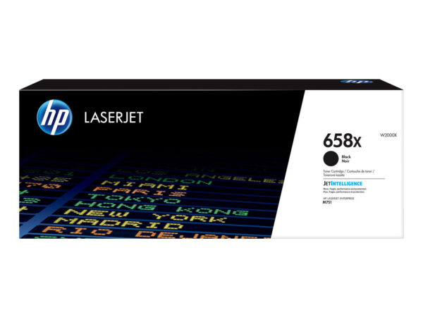 HP Cartuccia toner nero originale LaserJet 658X ad alta capacità