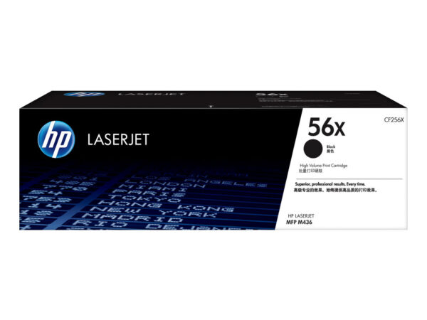 HP Cartuccia toner nero ad alta capacità originale LaserJet 56X
