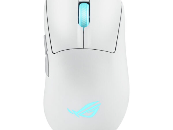 ASUS ROG Keris II Origin WHT mouse Gaming Mano destra RF Wireless + Bluetooth + USB Type-A Ottico 42000 DPI