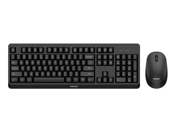 Philips 3000 series SPT6307BL/34 tastiera Mouse incluso Universale RF Wireless QWERTY Inglese Nero