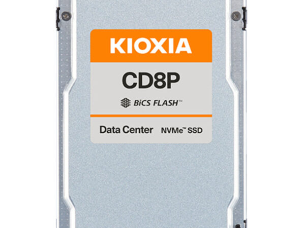 Kioxia 15360 Condor D8P-R KCD8XPUG15T3 SIE 15,4 TB 2.5" PCI Express 5.0 NVMe BiCS FLASH TLC