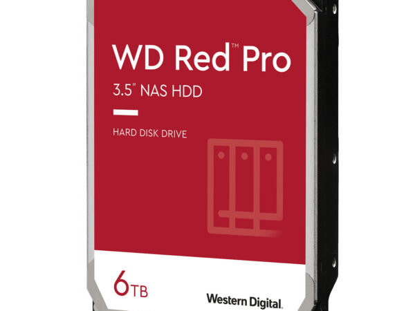 Western Digital RED PRO 6 TB disco rigido interno 7200 Giri/min 256 MB 3.5" Serial ATA III
