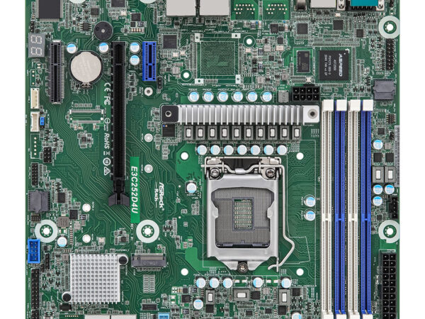 Asrock E3C252D4U scheda madre Intel C252 LGA 1200 (Socket H5) micro ATX