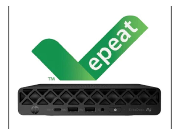 HP EliteDesk 8 Mini G1a Desktop Next Gen AI PC Wolf Pro Security Edition AMD Ryzen AI 5 340 32 GB DDR5-SDRAM 512 GB SSD Windows 11 Pro Mini PC Nero