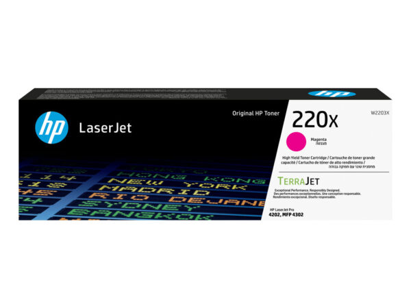HP Cartuccia toner originale magenta LaserJet 220X
