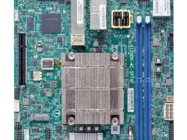 Supermicro MBD-X12SDV-8C-SPT4F-O scheda madre Intel SoC BGA 2227 mini ITX