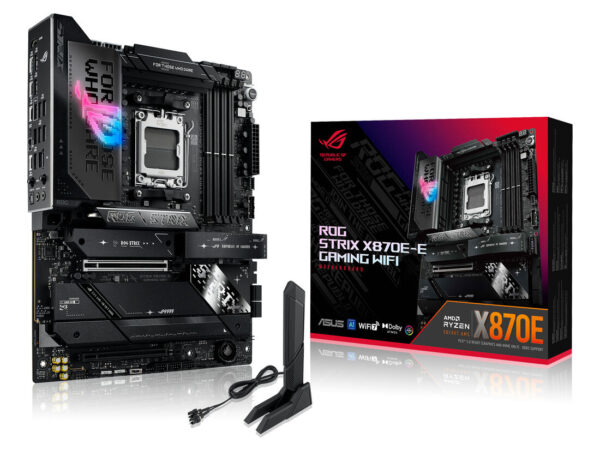 ASUS ROG STRIX X870E-E GAMING WIFI AMD X870E Socket AM5 ATX