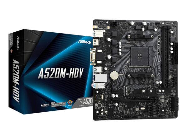 Asrock A520M-HDV Socket AM4 micro ATX