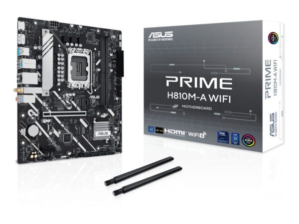 ASUS PRIME H810M-A WIFI Intel H810 LGA 1851 (Socket V1) micro ATX