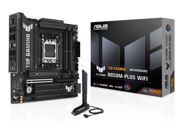 ASUS TUF GAMING B850M-PLUS WIFI AMD B850 Socket AM5 micro ATX