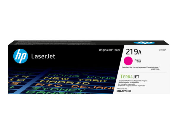 HP Cartuccia toner originale LaserJet 219A magenta