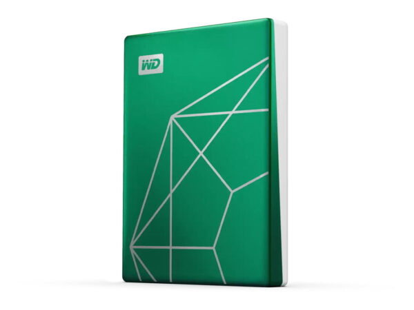 Western Digital My Passport Ultra, 20th Anniversary Edition disco rigido esterno 2 TB 2.5" USB tipo-C 3.2 Gen 1 (3.1 Gen 1) Verde