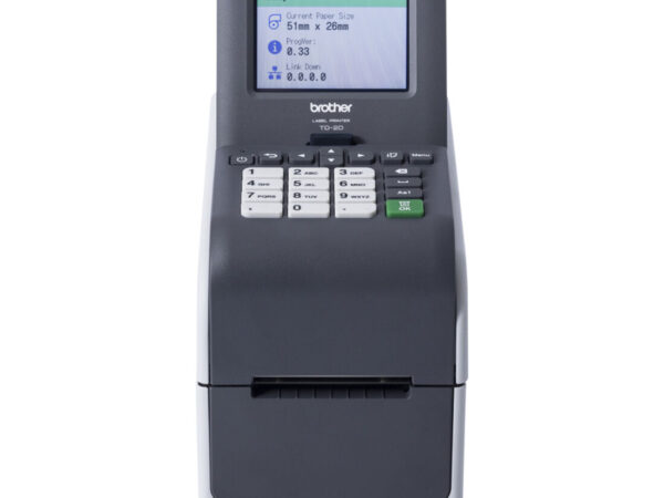Brother TD-2320DSA300 stampante per etichette (CD) Termica diretta 300 x 300 DPI 152 mm/s Cablato Collegamento ethernet LAN