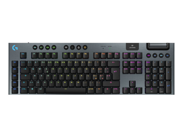 Logitech G G915 X LIGHTSPEED tastiera Gaming USB + RF Wireless + Bluetooth QWERTY Italiano Nero