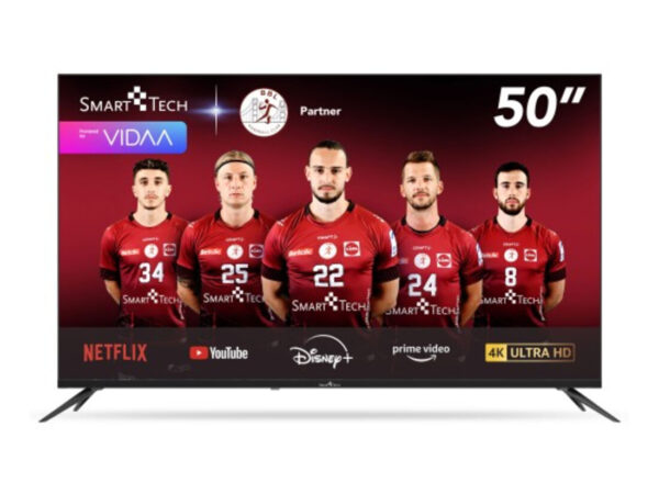 Smart-Tech 50UV10V1 TV 127 cm (50") 4K Ultra HD Smart TV Wi-Fi Nero 250 cd/m²