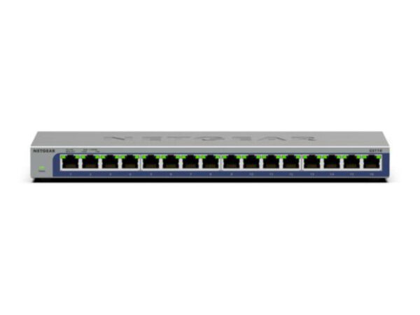 NETGEAR GS116 Non gestito L2 Gigabit Ethernet (10/100/1000) Nero