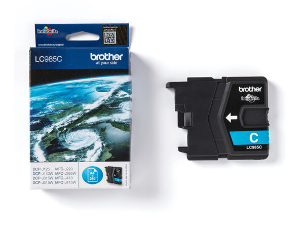 Brother LC985C cartuccia d'inchiostro 1 pz Originale Ciano