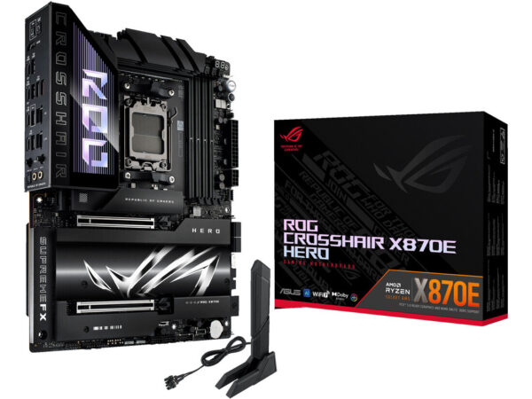 ASUS ROG CROSSHAIR X870E HERO AMD X870E Socket AM5 ATX