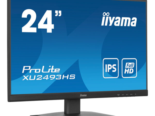 iiyama ProLite XU2493HS-B6 Monitor PC 60,5 cm (23.8") 1920 x 1080 Pixel Full HD LED Nero