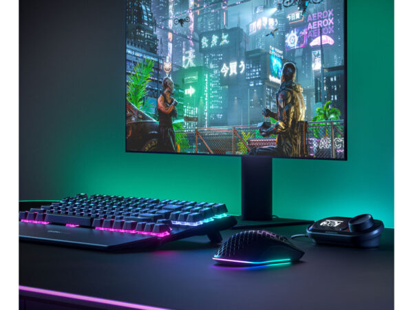 Steelseries Aerox 3 Wireless mouse Gaming Mano destra RF senza fili + Bluetooth Ottico 18000 DPI