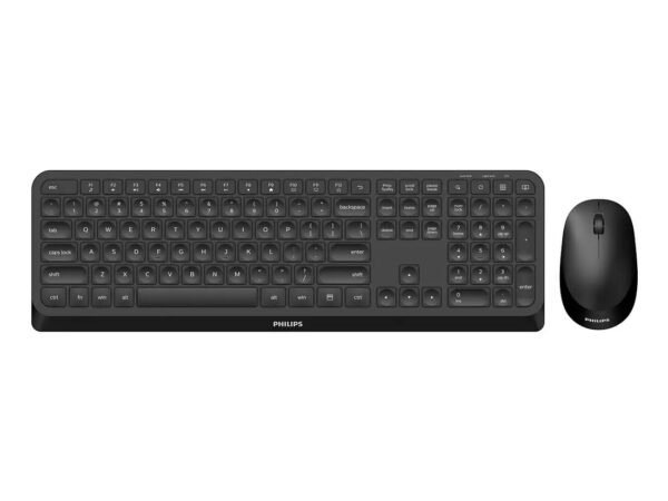 Philips 3000 series SPT6307B/34 tastiera Mouse incluso Casa RF Wireless Inglese US Nero