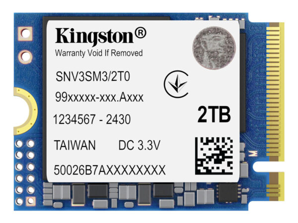 Kingston Technology 2000G NV3 M.2 2230 NVMe SSD