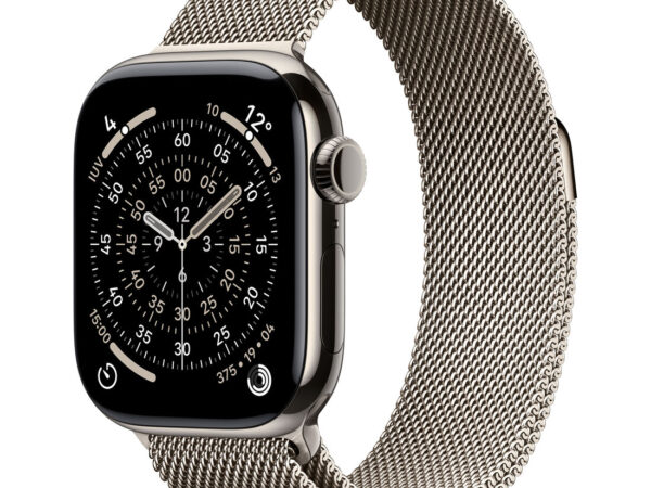 Apple Watch Series 11 GPS + Cellular 42mm Cassa Titanio con Loop in maglia Milanese