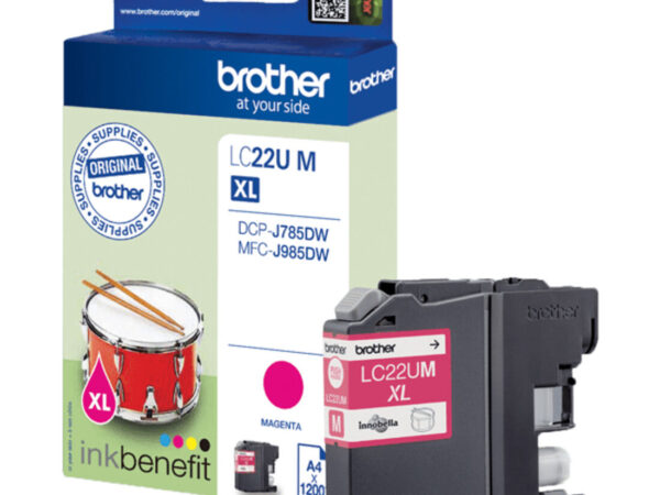 Brother LC22UM cartuccia d'inchiostro 1 pz Originale Magenta