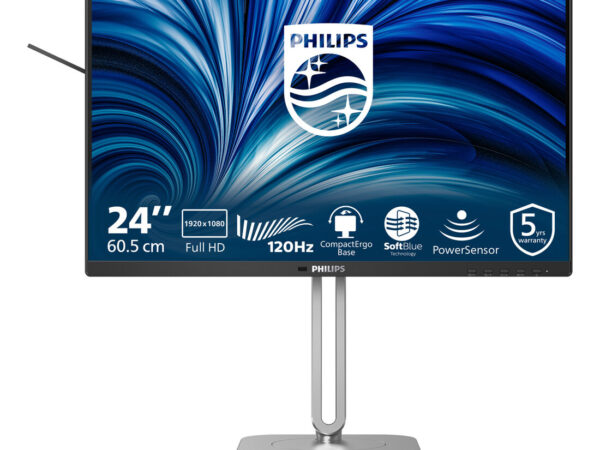 Philips 4000 series 24B2N4200/00 Monitor PC 60,5 cm (23.8") 1920 x 1080 Pixel Full HD LCD Grigio