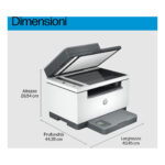 HP LaserJet M234sdn Multifunction Bianco e nero Stampante, Solo Ethernet; Fotocopiatrice, scanner - immagine 3