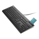 Lenovo Smartcard Wired keyboard II tastiera Casa/ufficio USB Italiano Nero - immagine 3
