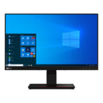Lenovo ThinkVision T24t-20 LED display 60,5 cm (23.8") 1920 x 1080 Pixel Full HD Touch screen Capacitivo Nero