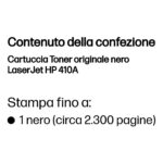 HP Cartuccia Toner originale nero LaserJet 410A - immagine 2