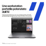 HP ZBook Fury G1i 18 Wolf Pro Security Edition - Data Science Intel Core Ultra 9 285HX Workstation mobile 45,7 cm (18") WQXGA 64 GB DDR5-SDRAM 2 TB SSD Wi-Fi 7 (802.11be) Windows 11 Pro AI PC, AI Workstation Argento - immagine 5