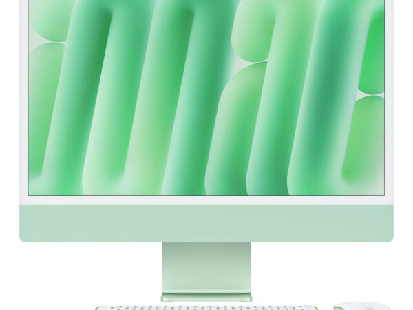 Apple iMac 24"Retina Display 4,5K, Chip M4 con CPU 10-core, GPU 10-core, 24GB, 512GB SSD, Verde